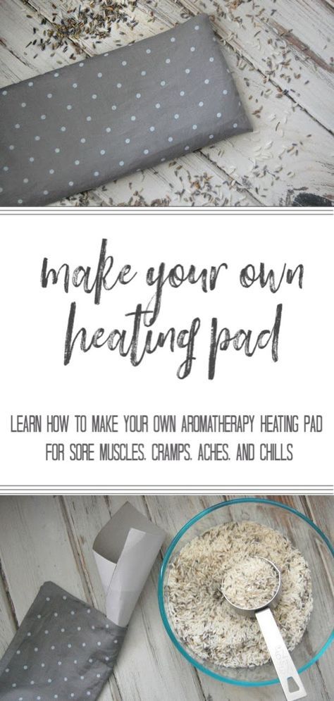 Diy Rice Heating Pad, Diy Rice Bags, Homemade Heating Pad, Aromatherapy Diy, Diy Heating Pad, Rice Heating Pads, Rice Pack, Heat Bag, Microwave Heating Pad