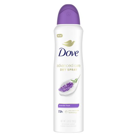 Advanced Care Lavender Fresh Antiperspirant Dry Spray Shave Care, Lavender Deodorant, Dove Beauty, Fresh Lavender, Lavender Spray, Tropical Scent, Fresh Fragrance, Antiperspirant Deodorant, Deodorant Spray