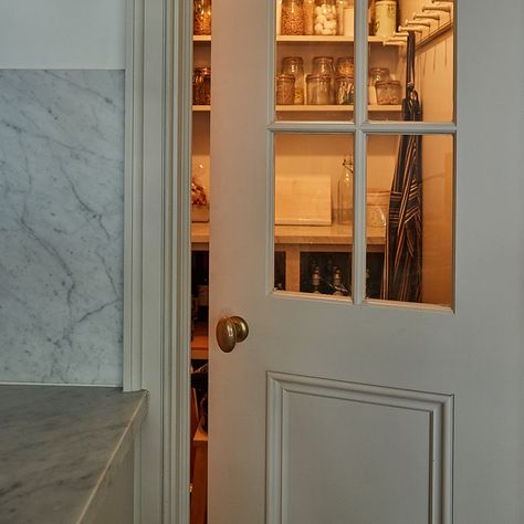 Plain English | USA Showrooms Secret Pantry, British Kitchen Design, Plain English Kitchen, Kitchens Design, Bespoke Kitchen Design, Plain English, Joinery Design, Traditional Kitchen Design, English Kitchens