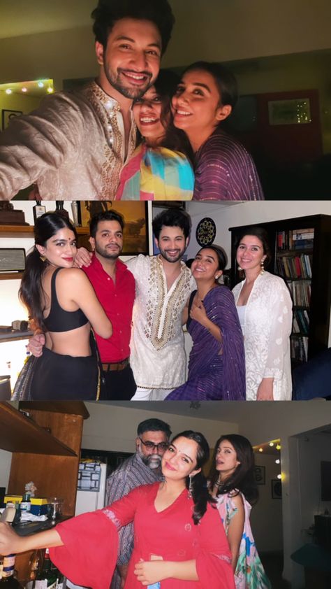 Rishi Singh Shekhawat, Rishi Singh, Desi Party, Aesthetic Clicks, Rohit Saraf, Mostly Sane, Good Friendship, Prajakta Koli, Couples Hidden Face Pics