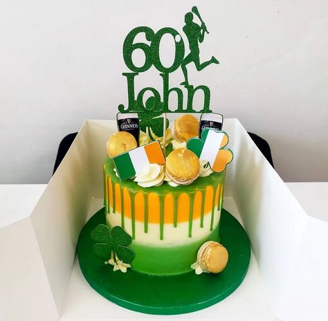 Irish themed cake toppers for @cakes.by.lacey 💚🍀🇮🇪 We ship world wide 🗺️ #irishtoppers #irish #irishcake #suttontoppers #caketopper #toppers Irish Cake, Irish Theme, Irish Party, 50th Cake, Cake Inspo, Irish Flag, Colorful Cakes, July 10, Themed Cakes