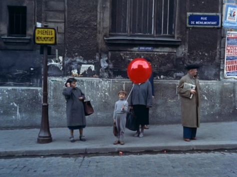 The Red Balloon, Balloon Pictures, Le Ballon, French Movies, French Films, Red Balloon, Film Quotes, Documentary Film, Second World