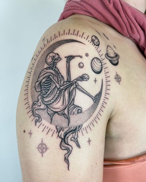 Bubble Tattoo, Skull Tattoo Ideas, Surreal Tattoo, Skeleton Tattoos, Detailed Tattoo, Sketching Ideas, Line Work Tattoo, Dot Work Tattoo, Blowing Bubbles