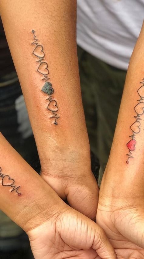 Superb Matching Family Tattoos - Matching Family Tattoos - Family Tattoos - MomCanvas Heart Sibling Tattoos For 3, Sibling Tattoos For 9 Siblings, Sibling Tattoos 3 Brothers 1 Sister, Sister Tattoos For 5 Matching, Sibling Tattoos For 7 Siblings, Sibling Tattoos Hearts, Sibling Tattoos 7 Siblings, Brothers And Sister Tattoo Ideas, Mom Brother And Sister Tattoo