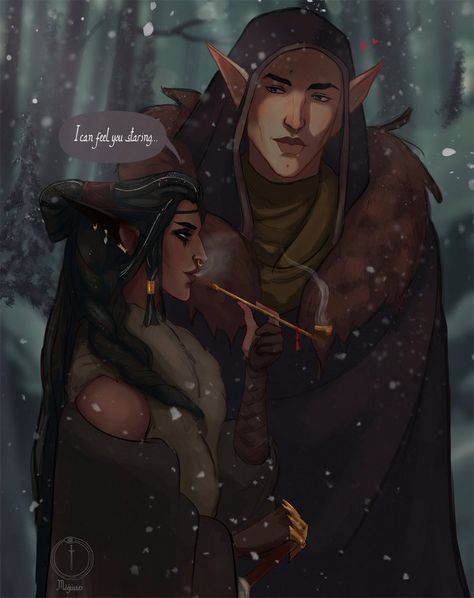 Solas Fanart, Dragon Age Lavellan, Solas X Lavellan Romance, Dragon Age Absolution Fanart, Dragon Age Solas With Hair, Dragon Age Inquisition Halamshiral, Wolf God, Inquisitor Lavellan, Cassandra Pentaghast