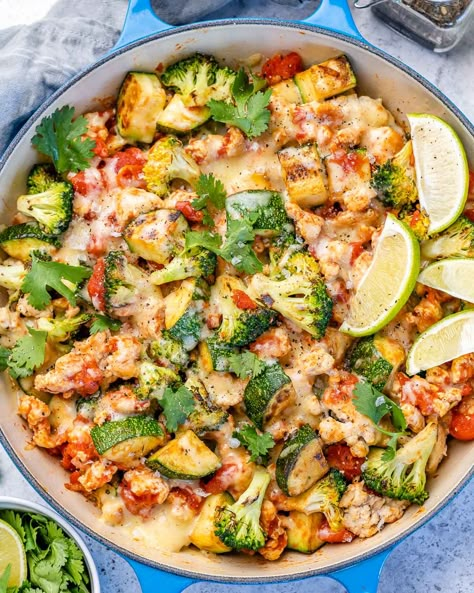 Turkey Veggie Skillet, Veggie Skillet, Ground Turkey Recipes Healthy, Clean Food Crush, Food Crush, Hamburger Meat, Ground Turkey Recipes, Health Dinner, Clean Food