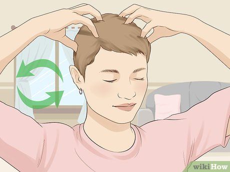 3 Ways to Grow Out a Buzzcut - wikiHow Samurai Hairstyle, Buzz Cut Women, Growing Out Hair, Buzz Cut Hairstyles, How To Grow Your Hair Faster, New Hairstyles, Top Knot Hairstyles, Hair Supplements, How To Get Rid Of Pimples