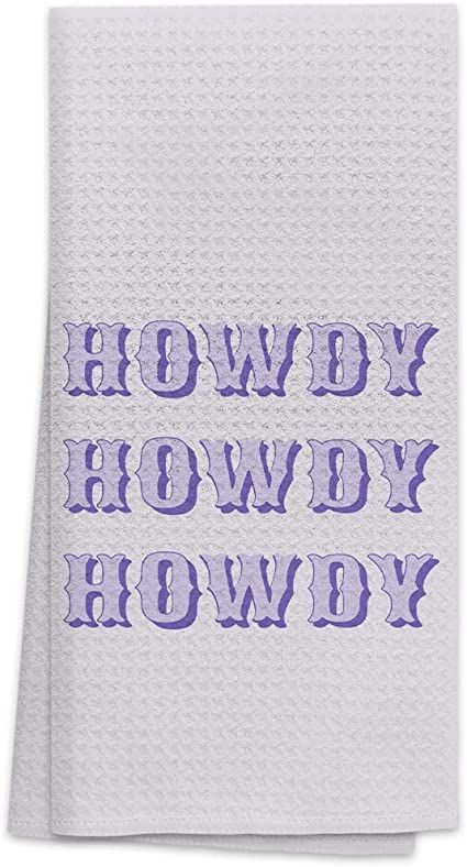 OHSUL Purple Preppy Howdy Highly Absorbent Bath Towels Kitchen Towels Dish Towels,Preppy Trendy Hand Towels Tea Towel for Bathroom Kitchen College Dorm Decor,Teen Girls Gifts Purple Preppy, College Bathroom, Kitschy Decor, College Dorm Decor, College Dorm Decorations, Dorm Decor, College Dorm, Teen Girls