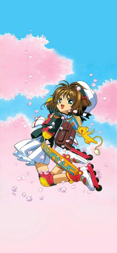 Cardcaptor Sakura Aesthetic, Cardcaptor Sakura Outfits, Sakura The Card Captor, Sakura Aesthetic, Artsy Background, Vaporwave Wallpaper, Cute Lockscreens, 2160x3840 Wallpaper, Sakura Cardcaptor