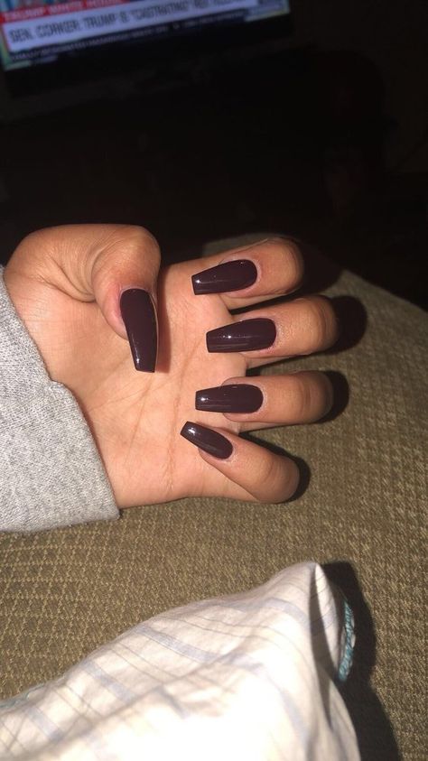 Dark purple coffin acrylics Dark Purple Nails Coffin, Dark Purple Square Acrylic Nails, Dark Purple Acrylic Nails Coffin, Dark Purple Nail Ideas, Dark Violet Nails, Dark Purple Nails Black Women, Dark Purple Nails Acrylic Coffin Long, Dark Purple Acrylic Nails, Dark Purple Long Nails