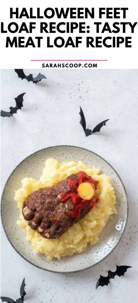 Spook your taste buds this Halloween with our delectably eerie Feet Loaf recipe! 👻 🎃 #halloween #recipe #meatloaf Spooky Meatloaf, Meatloaf Halloween, Feet Loaf Recipe, Halloween Meatloaf, Recipe Meatloaf, Classic Meatloaf Recipe, Classic Meatloaf, Tasty Meat, Halloween Recipe