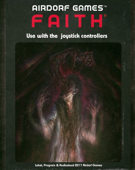 Cinemamind — Faith Unholy Trinity Atari covers Faith Unholy Trinity, Faith The Unholy Trinity, Faith Game, The Unholy Trinity, Style Development, Joystick Controllers, Unholy Trinity, John Ward, Movies Horror