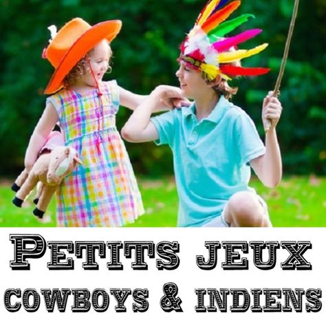 Jeux d'anniversaire simples sur le thème des cowboys et des indiens Pow Wow Party, Activities For Boys, Red Indian, Western Parties, Diy Event, Indian Party, Cowboy Birthday, Little Cowboy, Cowboy And Cowgirl