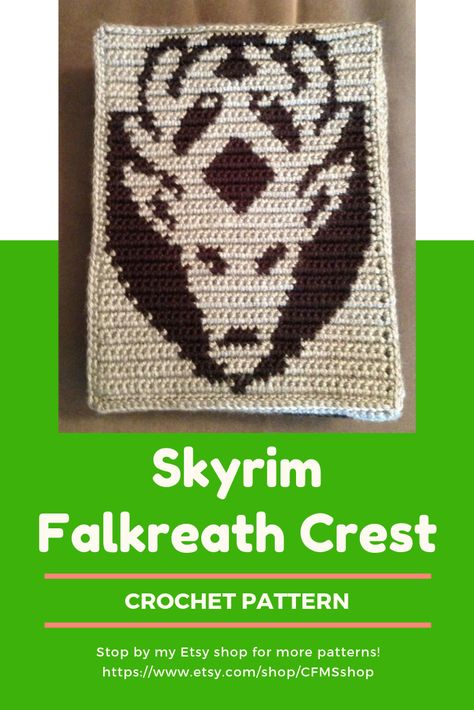 Grid Crochet, Deer Stags, Crochet Cross, Skyrim, Cross Stitch Designs, Pdf Pattern, Crochet Pattern, Deer, Georgia