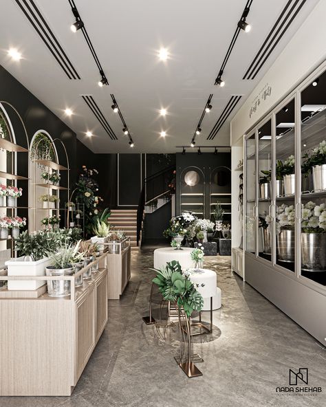 F L O W R Y :: Behance Flower Shop Interiors Design, Floral Shop Interior, Small Retail Store Design, Luxury Flower Shop, Boutique Flowers, Flower Shop Interiors, Florist Studio, Flower Shop Decor, Flower Shop Design