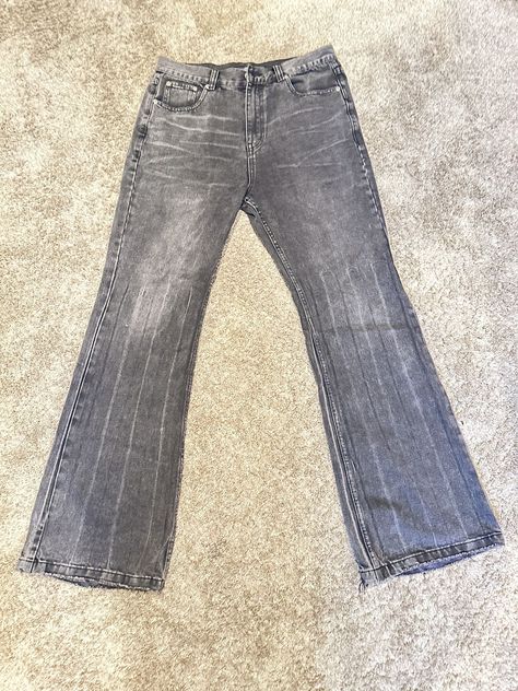 BALENCIAGA FALL22 LOST TAPE FLARED GREY JEANS for Sale in Larkfield-wikiup, CA - OfferUp Balenciaga Pants, Balenciaga Jeans, Vintage Graphic Design, Vintage Graphic, Grey Jeans, Vintage Graphics, Jeans For Sale, Flare Jeans, Balenciaga