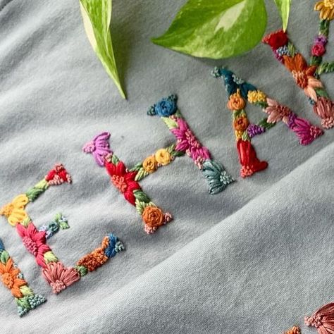 Embroidery Fashion Detail, Plain Hoodies, Customised Gifts, Embroidery Hoodie, Embroidery Floral, Floral Monogram, Embroidered Sweater, Embroidered Hoodie, Embroidery Fashion