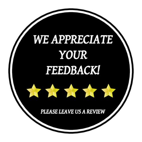 Leave a review printable label design for Etsy shops and small businesses Customers Reviews Design, Leave A Review Card, Leave A Review Post, Leave A Review Image, Leave Us A Review Sign, Jewelry Quotes Funny, Feedback Template, Best Thank You Message, Support Small Business Quotes