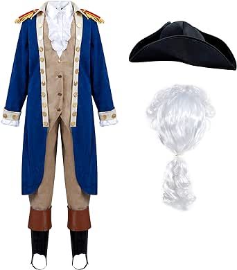 Spooktacular Creations George Washington Colonial Boys Costume Set with Wig and Hat for Halloween Dress Up Party George Washington Costume, Colonial Costume, Knickers Pants, Trick Or Treat Costume, Dress Up Party, Up Party, Dressup Party, Costume Themes, Boy George