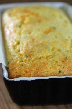 This cornbread is now officially my new favorite baking recipe for one (or two). It just looks soooo cute and tastes amazing and...d... Cornbread For Two, Meals For One Person, Corn Polenta, Small Recipes, Best Cornbread Recipe, Best Cornbread, Cook For One, Cornbread Recipe Sweet, Meals For 1