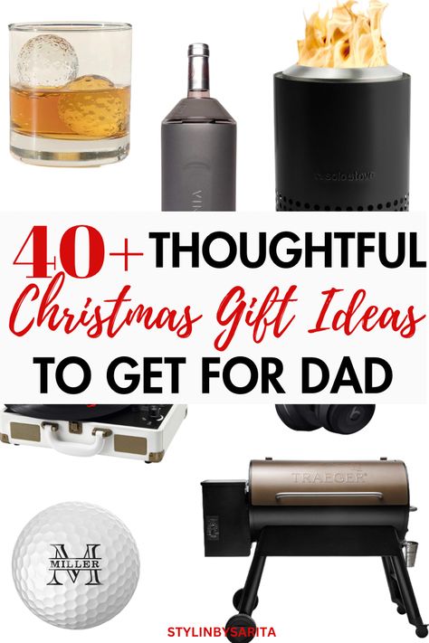 Christmas gifts for dad 2023 Gifts For Workaholic Dad, Gift Basket For Dad Christmas, Best Christmas Gifts For Dad, Boss Christmas Gift Ideas Male, Gifts For Dads Christmas Ideas, What To Get Dad For Christmas, What To Get Your Dad For Christmas, Men’s Birthday Gift Ideas, Christmas Gifts For Step Dad