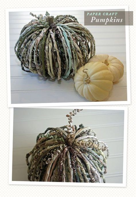 Pumkin Decoration, Craft Pumpkins, Fall Pumpkin Crafts, Paper Pumpkins, Pumpkin Projects, Fall Crafts Diy, Fall Crafts For Kids, Autumn Crafts, Fabric Pumpkins