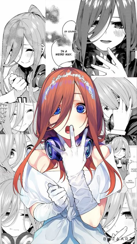 Anime Character Names, Miku Nakano, Anime Wallpaper Phone, The Quintessential Quintuplets, Quintessential Quintuplets, Cute Anime Wallpaper, Anime Angel, Anime Poses Reference, Cute Anime Pics