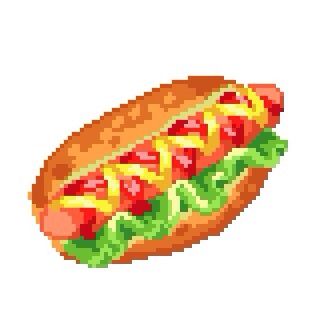 Hot Dog Hot Dog Pixel Art, Hot Dog Png, Retro Hot Dog Illustration, Neon Hot Dog Sign, Hot Dog Meme, Moon Kingdom, Food Patterns, Hot Dogs, Food Art