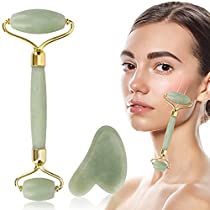 Check this deal out on Amazon Botox Facial, Face Massage Roller, Jade Face Roller, Facial Massage Roller, Facial Massage Tool, Gua Sha Facial, Wellness Massage, Face Roller, Jade Roller