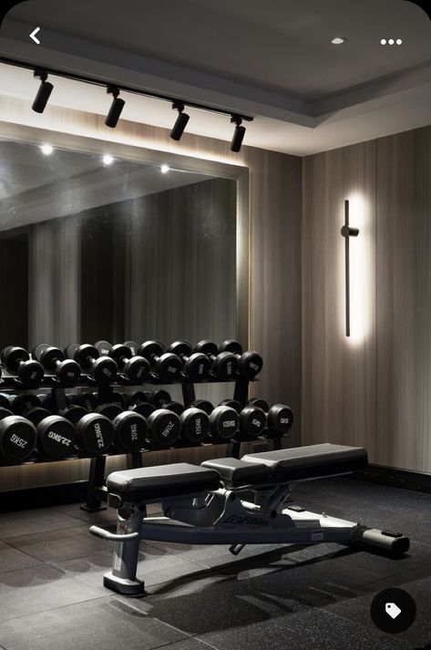 Home Gym Design Luxury, Luxury Home Gym, Targeted Exercises, Home Gym Basement, Gym Lighting, Gym Design Interior, Dream Home Gym, House Gym, Luxury Gym