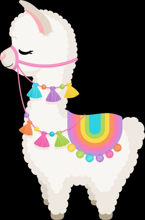 Lama Cartoon, Kawaii Llama, Llama Images, Llama Drawing, Llama Clipart, Llama Arts, Llama Birthday, Cute Alpaca, Foam Crafts