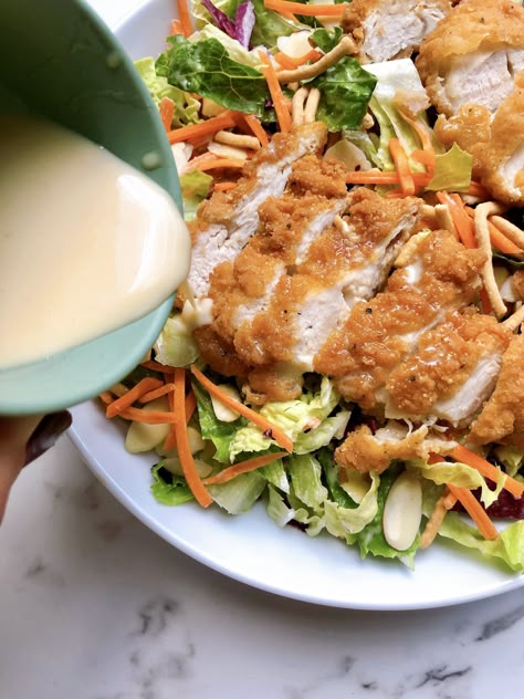 Applebees Copycat Asian Chicken Salad, Apple Bees Asian Chicken Salad Dressing, Copycat Applebees Chinese Chicken Salad, Applebee's Asian Chicken Salad, Applebees Orential Salad, Applebees Orientalist Chicken Salad Wrap, Romaine Chicken Salad, Asian Chicken Salad Wrap, Copycat Recipes Applebees