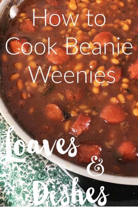 This recipe for how to cook beanie weenies is a classic using molasses, spices and all the best ingredients.  The post gives instructions for slow cooker and crockpot as well as oven beanie weenies.  You'll be cooking like the Pioneer Woman or Paula Deen Crockpot Beans And Weenies, Beans And Weenies Recipes Crock Pot, Beenie Weenie Recipes, Beanie Weenies Recipes Crock Pot, Beenie Weenie Crockpot, Beanies And Weenies Recipes, Beans And Hot Dogs Recipes, Beans And Franks Recipes, Beanie Weenies Recipes