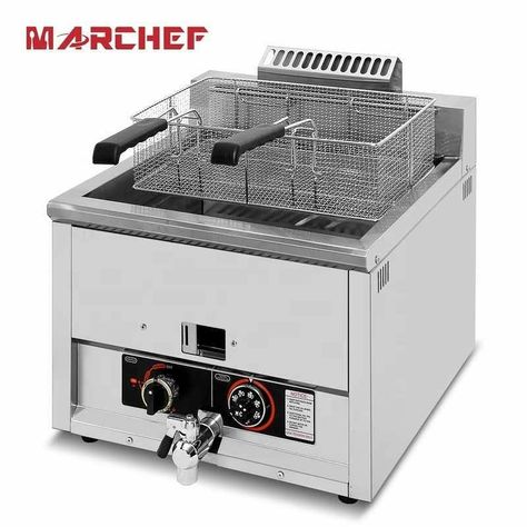 17L Sing Basket LPG Gas Deep Fat Fryer/Donut Fryer/Funnel Cake Fryer/Churros Fryer GF-17H （CE Certified）  ✔ Units ship natural gas or liquid propane gas (LPG) (please specify when ordering) ✔ Flameout protection,automatically cut off gas under flame-out. ✔ Stainless steel 201 structure ensure longer life ✔ Durable Frying pan basket with handle ✔ Non-skid rubber feet prevent slipping ✔ Precision imported thermostat  Pls inquiry to text me or WA.ME :+86-18458717595, Email : sea894@126.com Gas Lpg, Deep Fat Fryer, Electric Fryer, Lpg Gas, Basket With Handle, Funnel Cake, Frying Pan, Propane, Text Me