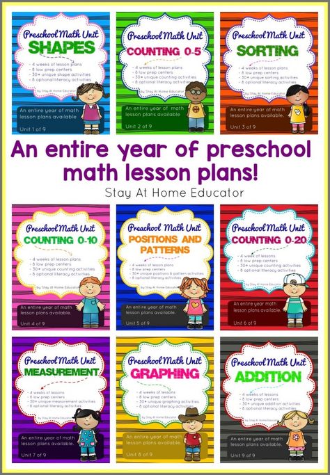 Math Lesson Plans you can purchase, but this also includes some great information to make your own lesson plans. Preschool Math Lessons, School Lesson Plans, Prek Math, Math Lesson Plans, Preschool Lesson Plans, Math Methods, Preschool Curriculum, Preschool Lessons, Homeschool Preschool