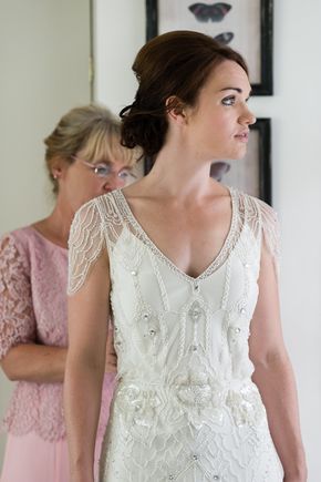 Jenny Packham "Eden" dress in Ivory #jennypackham #weddingdress #jennypackhambride Eden Wedding Dress, Beads Wedding Dress, Jenny Packham Wedding Dresses, Embroidery Wedding Dress, Jenny Packham Bridal, Eden Dress, Embroidery Wedding, Wedding Embroidery, Luxe Jewelry