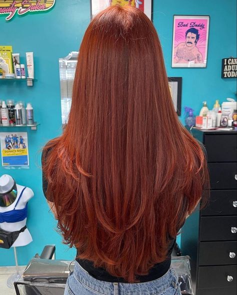 Ginger Dark Red Hair, Red Copper Auburn Hair Color, Deep Copper Red Hair Color, Dark Brown Dyed Hair Ideas, Red To Ginger Hair, Redish Copper Hair, Cherry Ginger Hair, Deep Copper Red Hair, Dark Ginger Red Hair