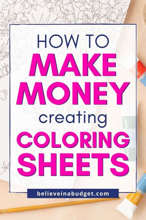 Selling Printables Online, How To Make Coloring Pages To Sell, Making Printables To Sell, Art Side Hustle, Creating Printables To Sell, How To Make A Coloring Book To Sell, How To Create Printables To Sell On Etsy, Etsy Side Hustle Ideas, How To Make Printables To Sell