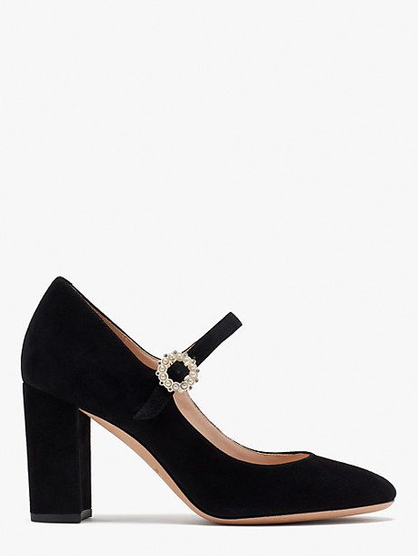 Women's Designer Heels & Pumps | Kate Spade New York Kate Spade Aesthetic, Black Closed Toe Heels, Hogwarts Life, Kate Spade Heels, Closed Toe Heels, Design Clothes, Mary Jane Pumps, Kate Spade Shoes, Mary Jane Heels