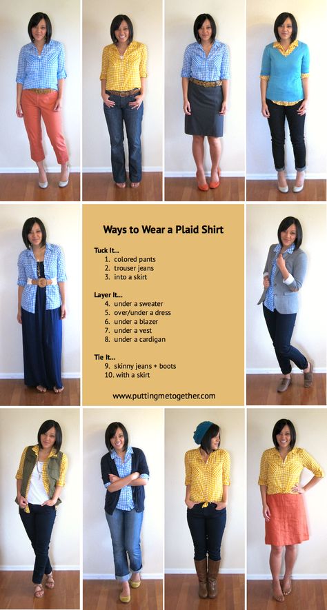 Moms Fashion, Fashion Dictionary, Fashion Petite, Fashion Guide, Gingham Shirt, Office Style, Work Clothes, Chambray Shirt, Styling Ideas