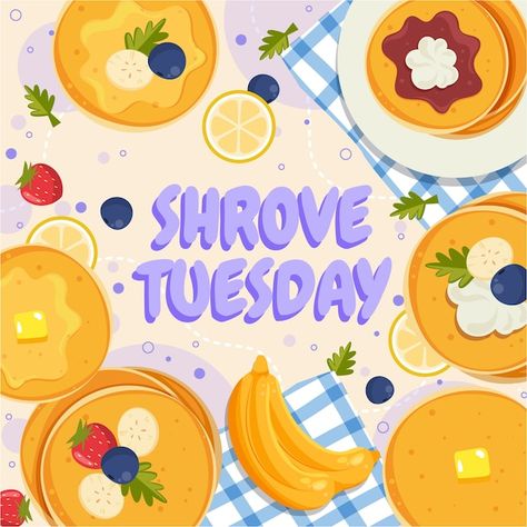 Shrove Tuesday, Graphic Resources, Creative Design, Vector Free, Quick Saves