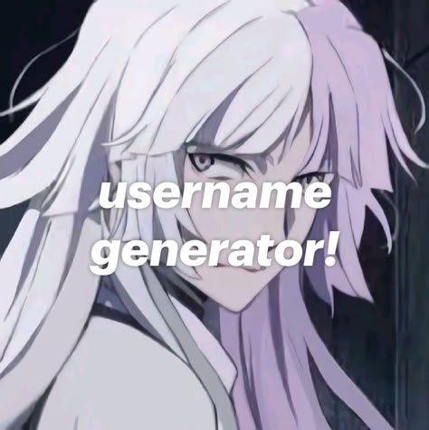 <3 Japanese Name Generator, Username Generator Aesthetic, Editor Name Ideas, Valorant Names Ideas, Song Name Generator, Y2k Usernames For Discord, Discord Name Ideas For User, Aesthetic Usernames For Spotify, Dark Usernames For Instagram