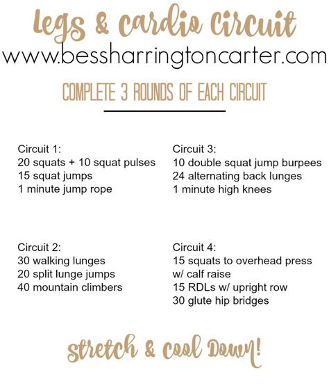 Leg And Cardio Workout, Lower Body Cardio Workout, Weekly Workout Routine, Weekly Workout Routines, Full Body Weight Workout, Weight Workouts, Workout Girl, Cardio Circuit, Burn Fat Build Muscle