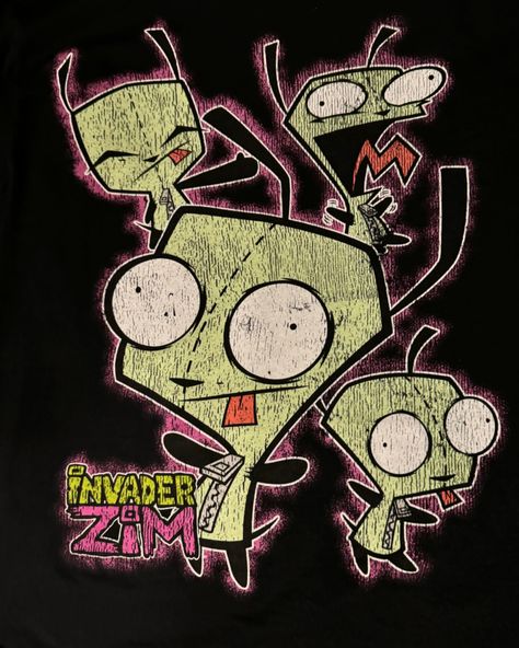 Probably gonna start posting more stuff on here of my collection other than shirts :D #horror #gore Scene Poster Prints, Gir Wallpaper Invader Zim, Invader Zim Wallpapers Computer, Invader Zim Poster, Emo Posters, Gir Pfp, Scene Shirts, Scene Icons, Horror Gore