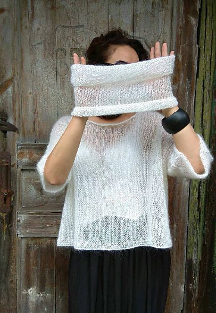 Mohair Sweater Pattern, Etsy Knitting Patterns, Knitted Cowl, Knit Summer, Summer Sweater, Mohair Knit, Mohair Sweater, Knitted Poncho, Sweater Knitting Patterns