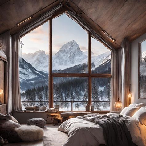 Washington Airbnb, Mountain Chalet Interior, Diy Winter Decorations, Winter Decor Diy, Diy Winter Decor, Mountain Lake House, Winter Decorating Ideas, Winter Decor Ideas, Diy Centerpiece