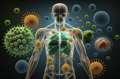 Immune system. A complex network of organs, cells and proteins that defends the body against infection, whilst stock photos Immune System, The Body, Stock Illustration, Medical, Stock Photos, Health, Quick Saves