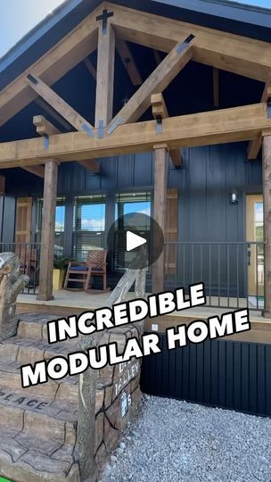 54K views · 7.7K reactions | 🦌This modular home is BEAUTIFUL! This is the “Woodside” by Deer Valley! WATCH THE FULL TOUR ON THE CHANNEL FOR ALL THE INFO AND PRICING, link in bio!  #prefabhouse #modularhome #modularhouse #housetour #newhome #prefabhomes #realestate #house | Chance’s Home World | chanceshomeworld · Original audio Ranch Modular Homes, Ready To Move Homes, Modern Farmhouse Modular Home, Modular Homes With Porches, Pratt Homes Modular, Modern Modular Homes Floor Plans, Champion Mobile Homes, Champion Homes Modular, Modular Home With Basement