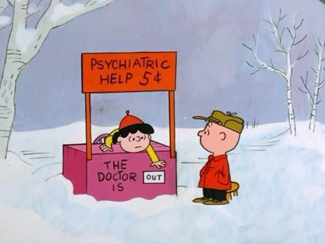 . Lucy Charlie Brown Christmas, Charlie Brown Meme, Lucy Charlie Brown, Charlie Brown Cartoon, Best Holiday Movies, Brown Cartoon, A Charlie Brown Christmas, Lucy Van Pelt, Christmas Films