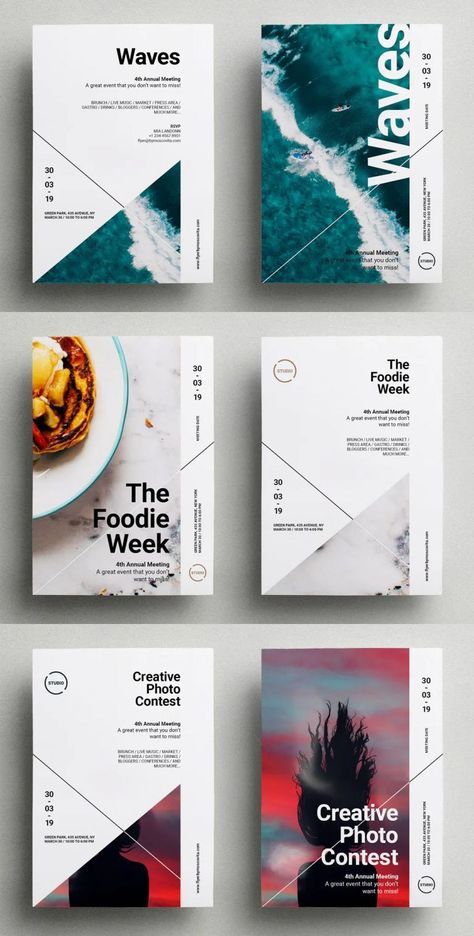 Graphic Design Brochure Inspiration, White Paper Cover Design, Trifold Graphic Design, Brosure Design Ideas, Flyer Layout Design Inspiration, Layout Design Brochure, Cool Brochure Design, Editorial Design Layout Inspiration, Flyer Design Layout Templates